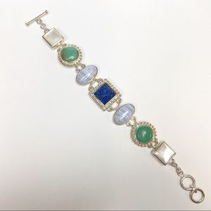 Whitney Kelly Signed Sterling Silver Bracelet